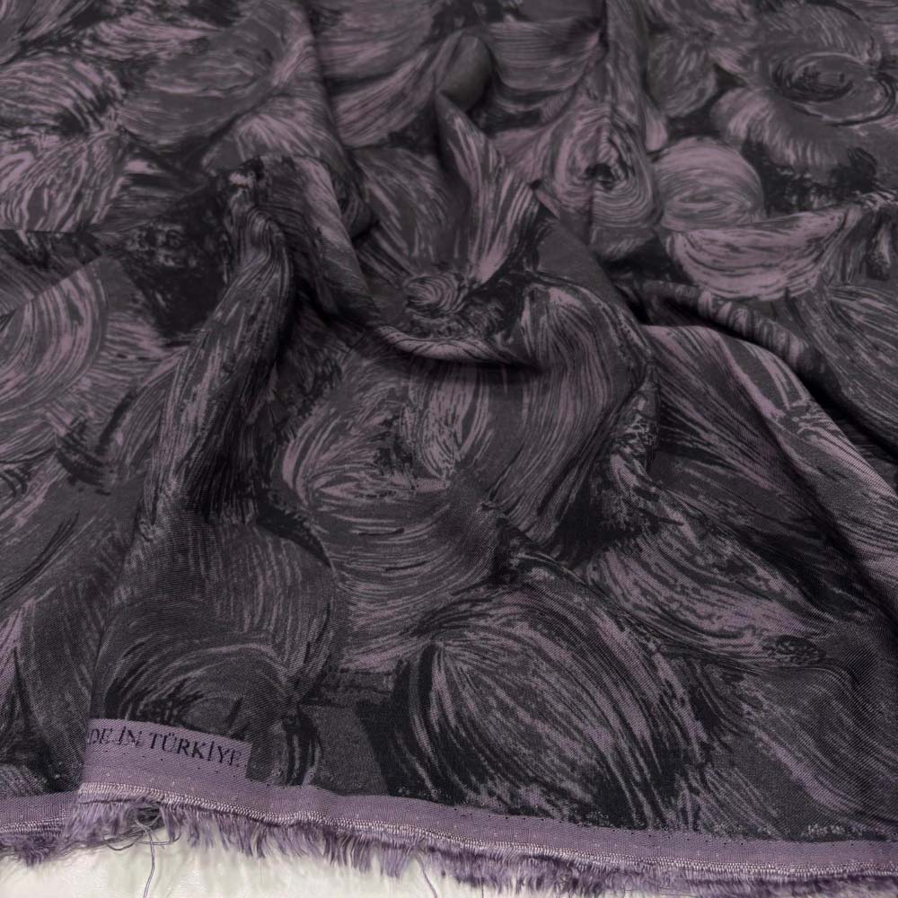 Desenli Belmando Viskon Kumaş Desenli Belmando Viskon Kumaş