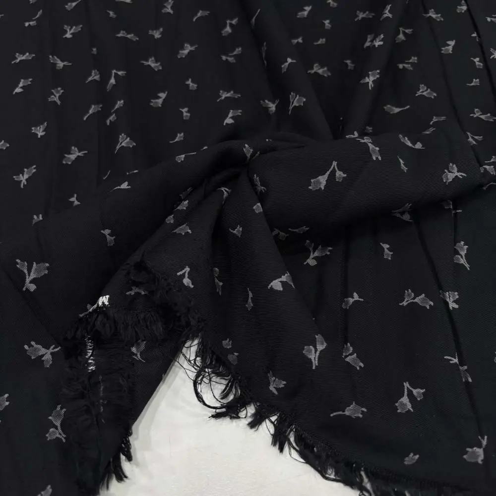 Desenli Belmando Viskon Kumaş Desenli Belmando Viskon Kumaş