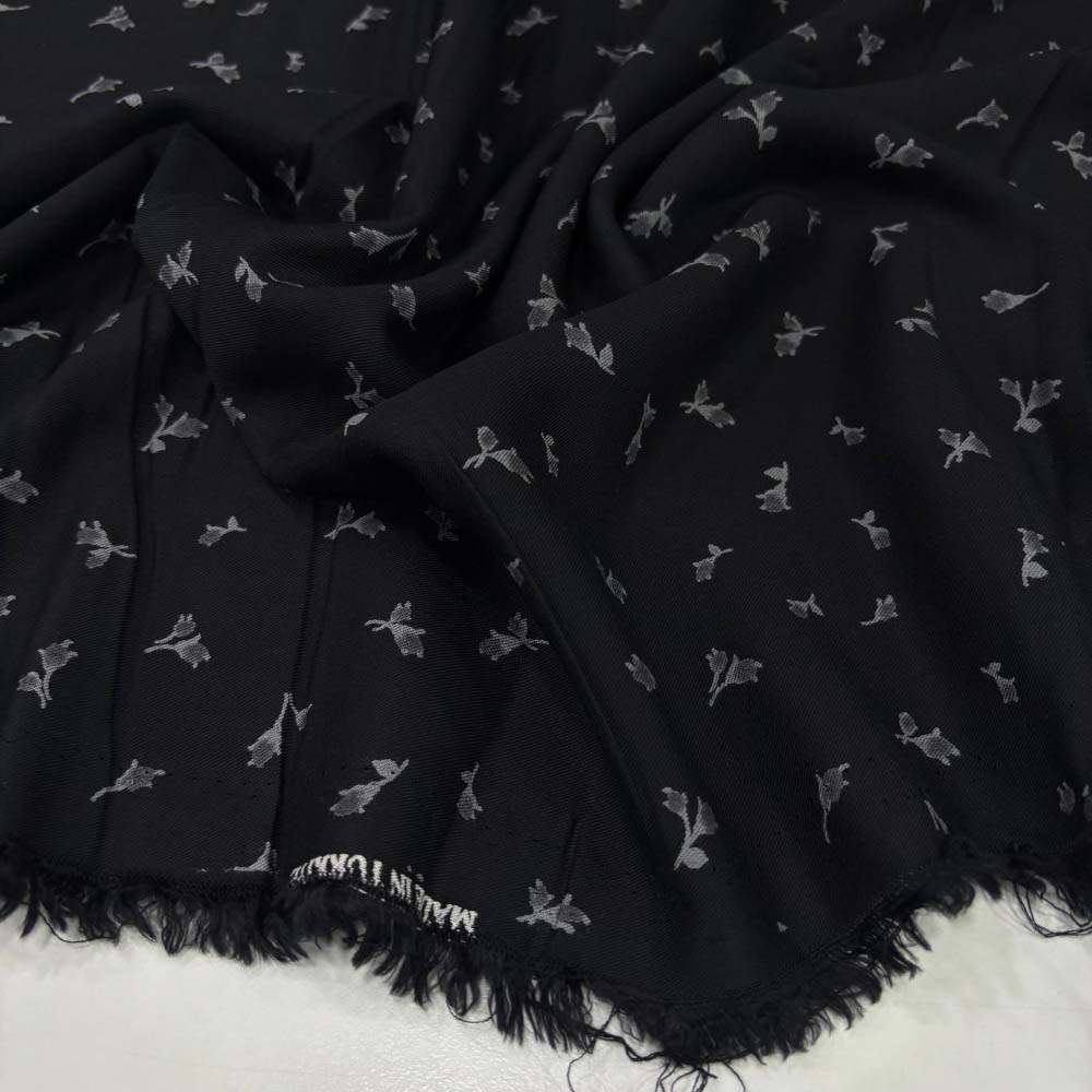 Desenli Belmando Viskon Kumaş Desenli Belmando Viskon Kumaş