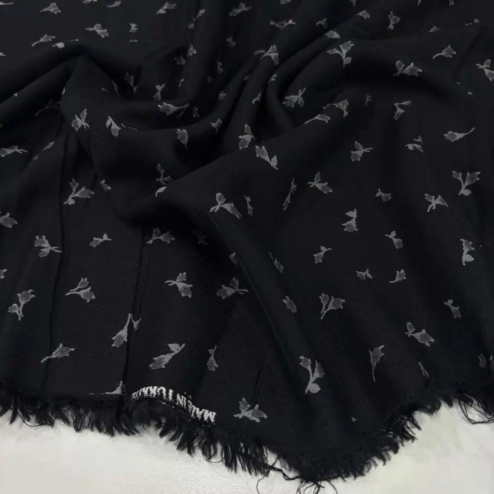 Desenli Belmando Viskon Kumaş Desenli Belmando Viskon Kumaş