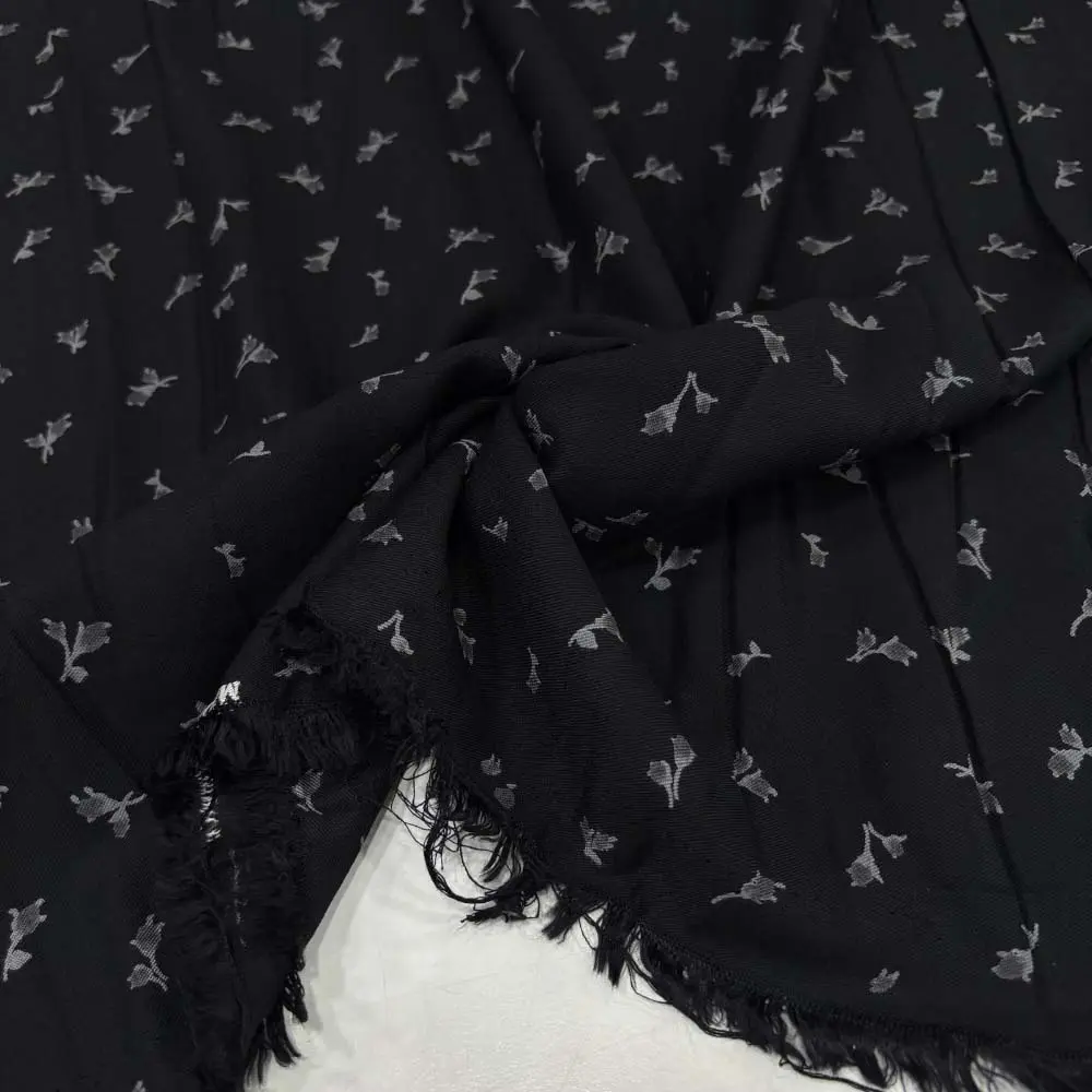 Desenli Belmando Viskon Kumaş Desenli Belmando Viskon Kumaş