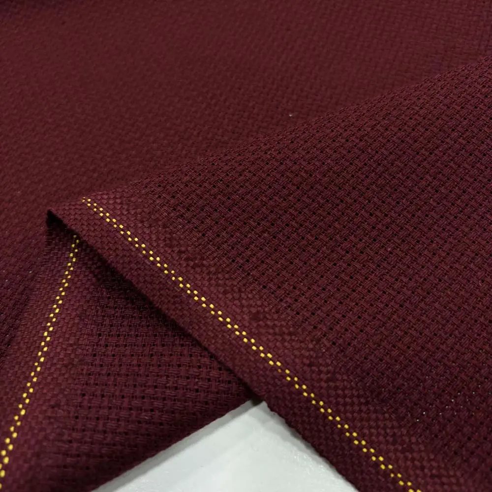 Etamin Kumaş Bordo