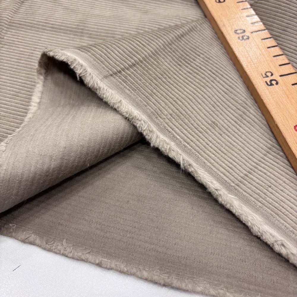 Fitilli Kadife Kumaş Taş Rengi Fitilli Kadife Kumaş Taş Rengi