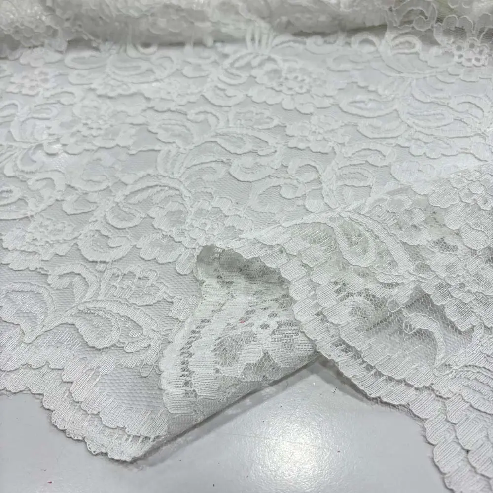 Dantel Kumaş Kırık Beyaz
