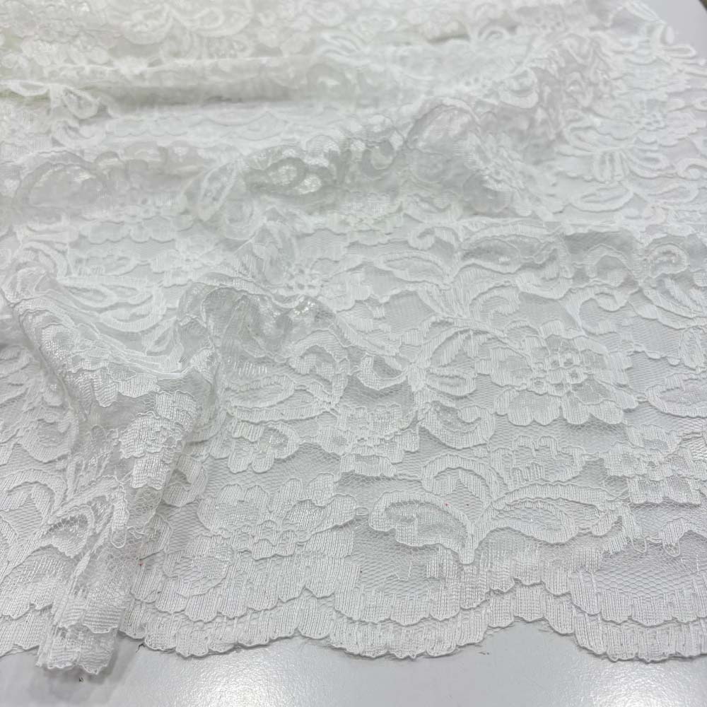 Dantel Kumaş Kırık Beyaz