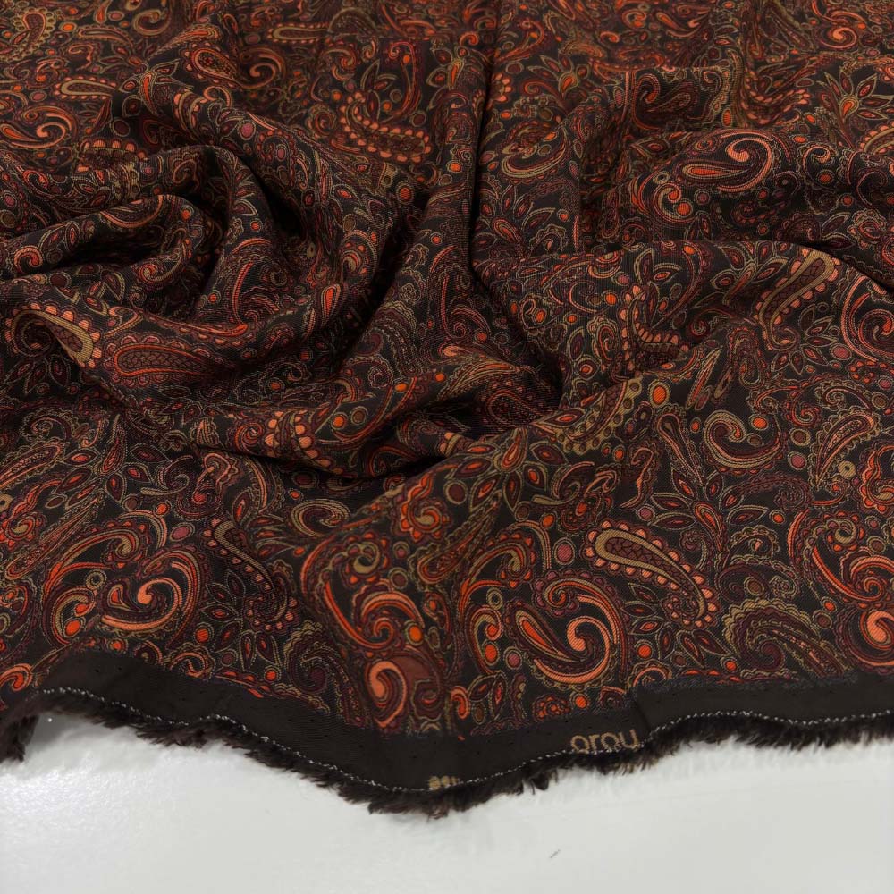 Desenli Belmando Viskon Kumaş