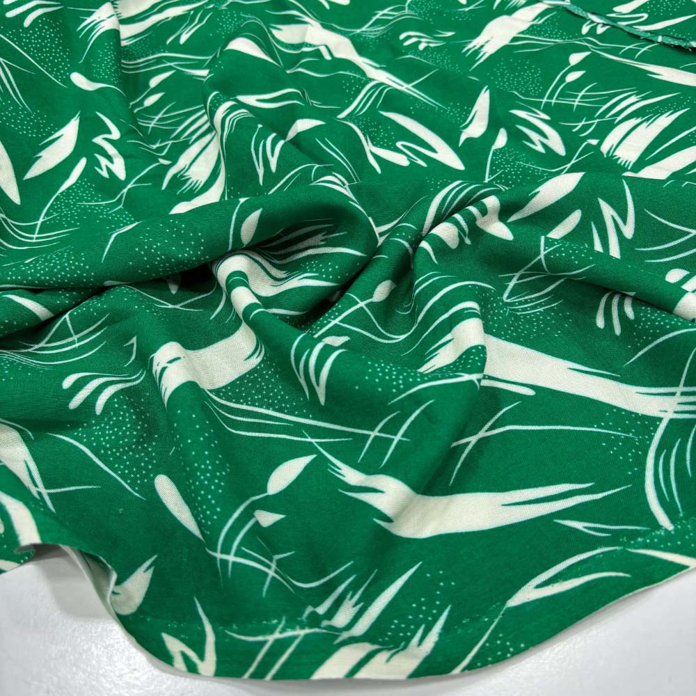 Desenli Viskon Kumaş