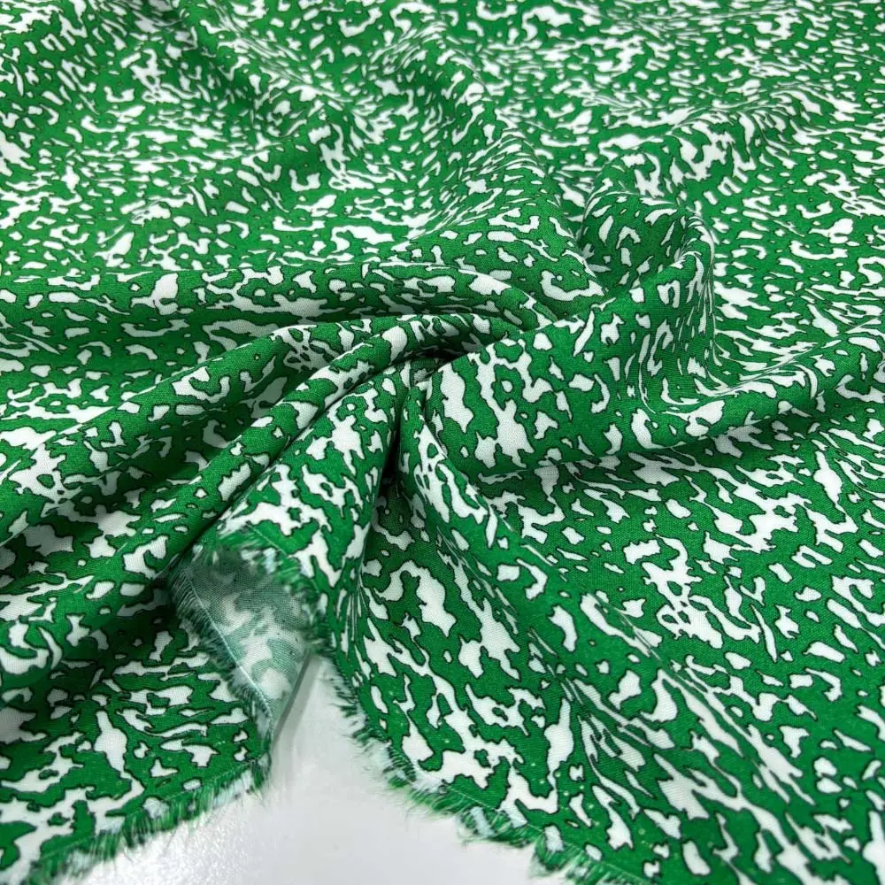 Desenli Viskon Kumaş