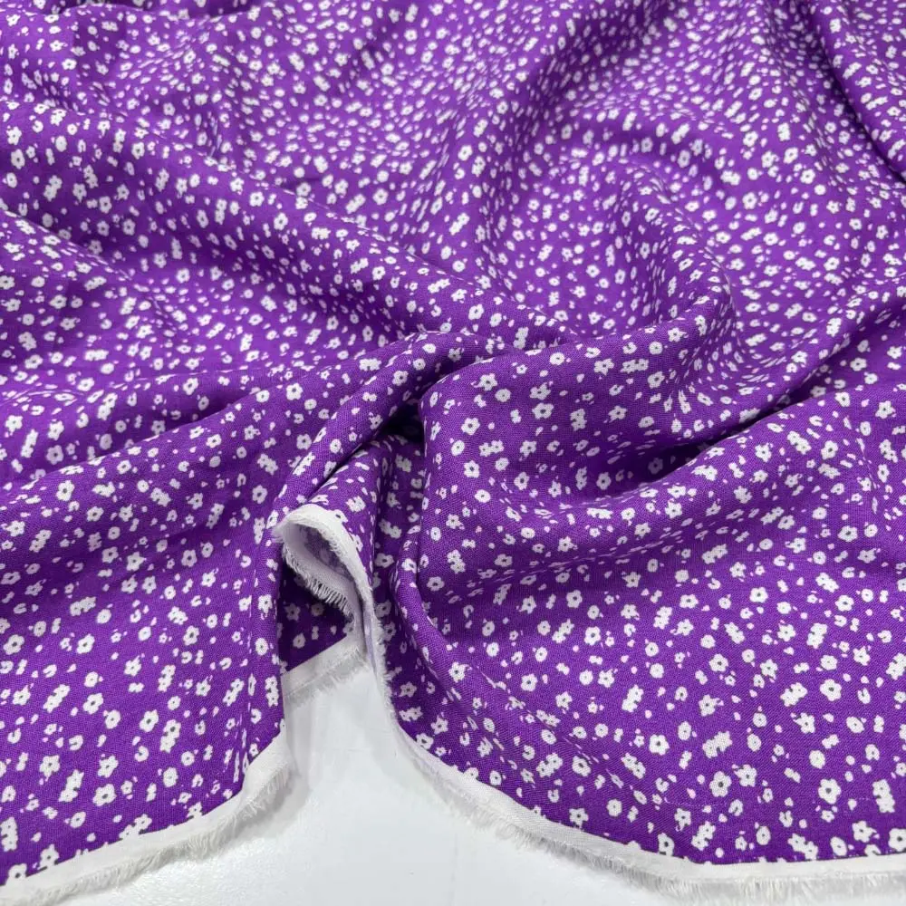 Desenli Viskon Kumaş