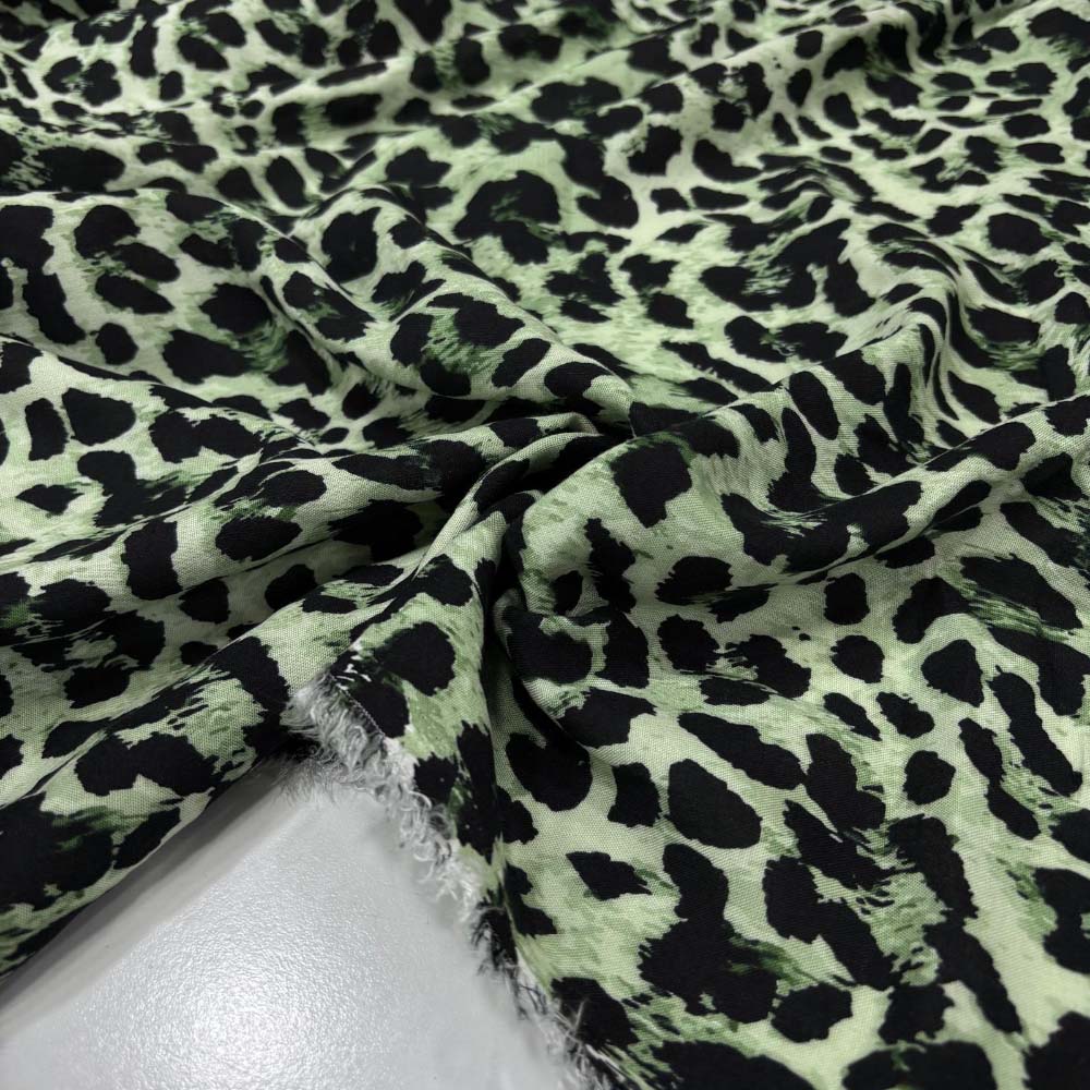 Desenli Viskon Kumaş