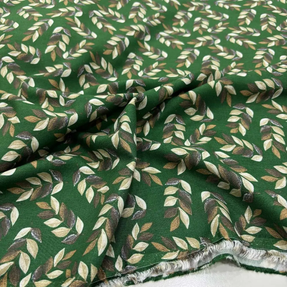 Desenli Viskon Kumaş