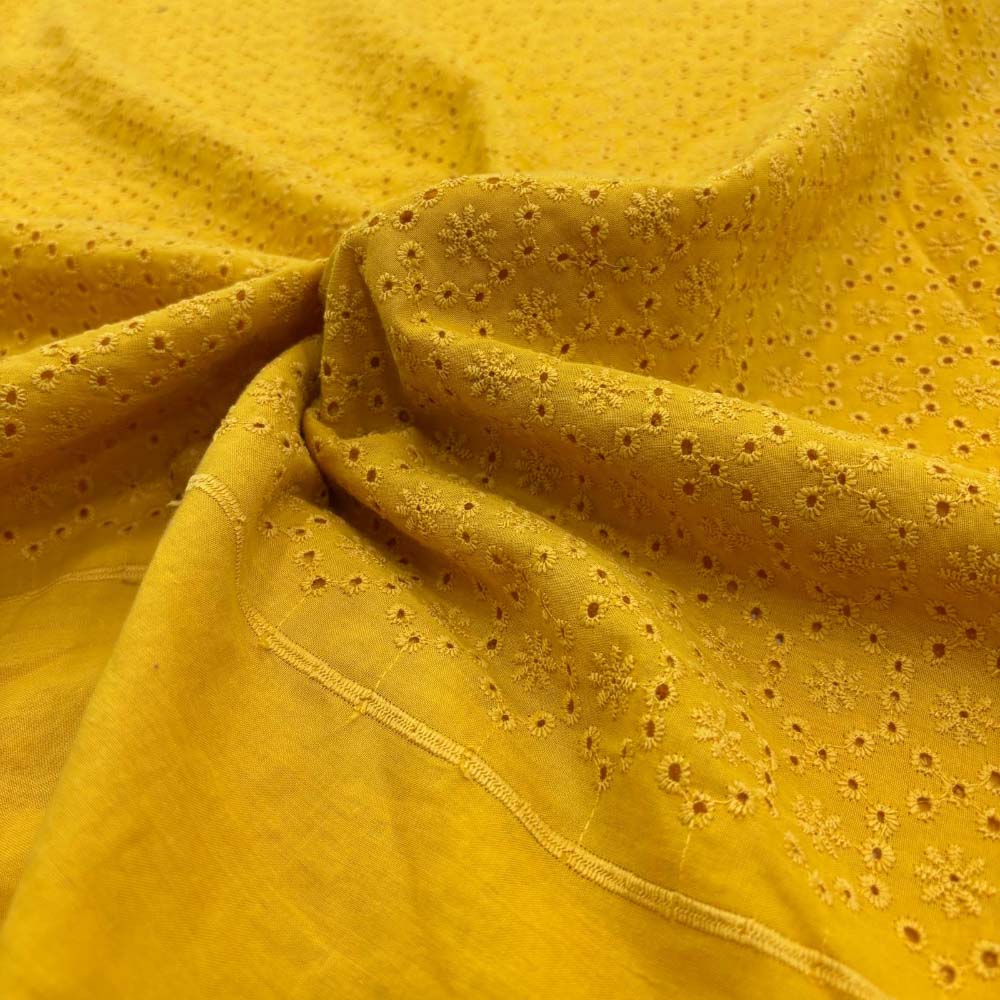 Fisto Kumaş Safran Sarı