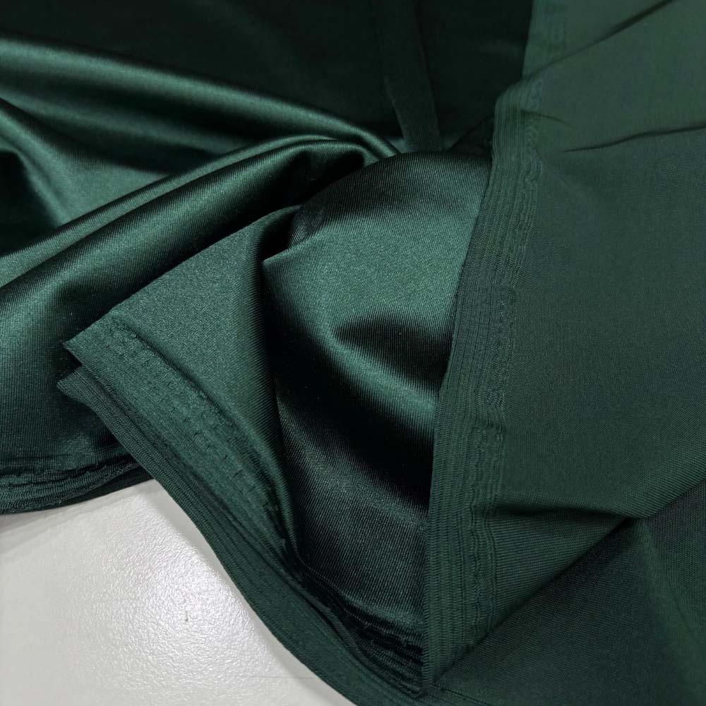 Saten Jarse Kumaş Zümrüt