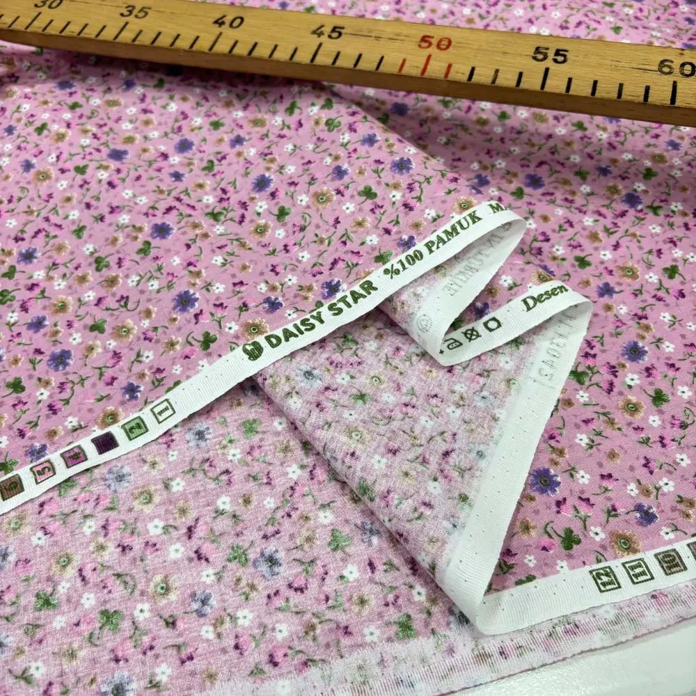 Desenli Poplin Kumaş Desenli Poplin Kumaş