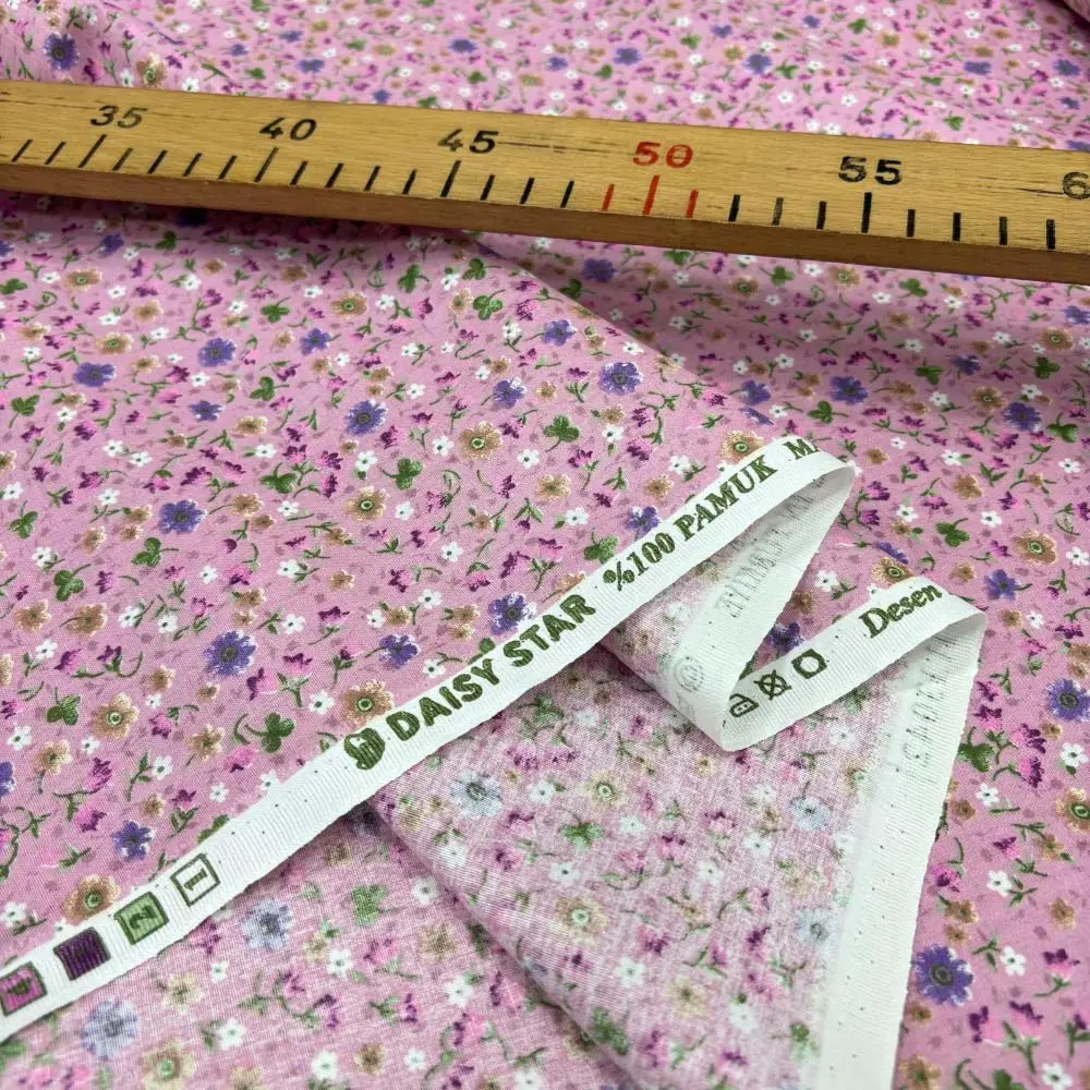 Desenli Poplin Kumaş Desenli Poplin Kumaş
