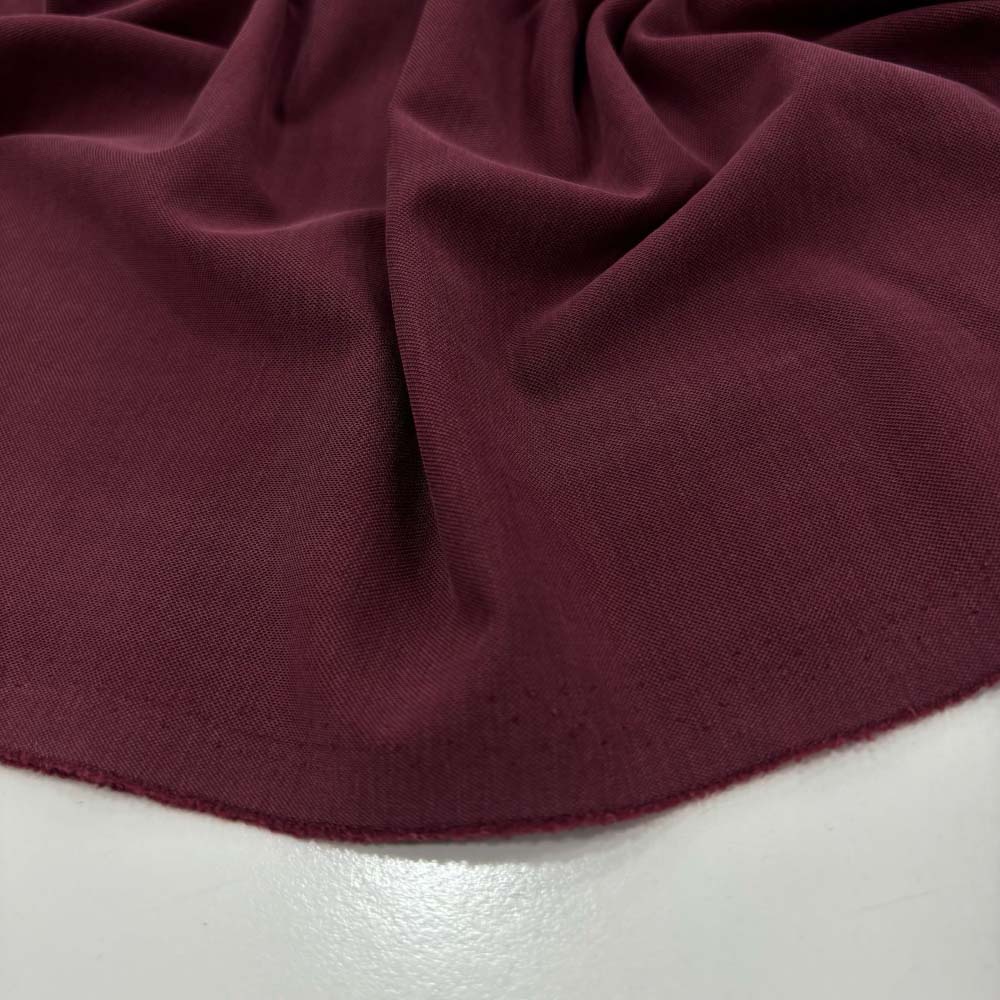 Taşlanmış Penye Kumaş Bordo Taşlanmış Penye Kumaş Bordo